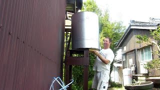 Water Tank Project at the Old Japanese Farm House