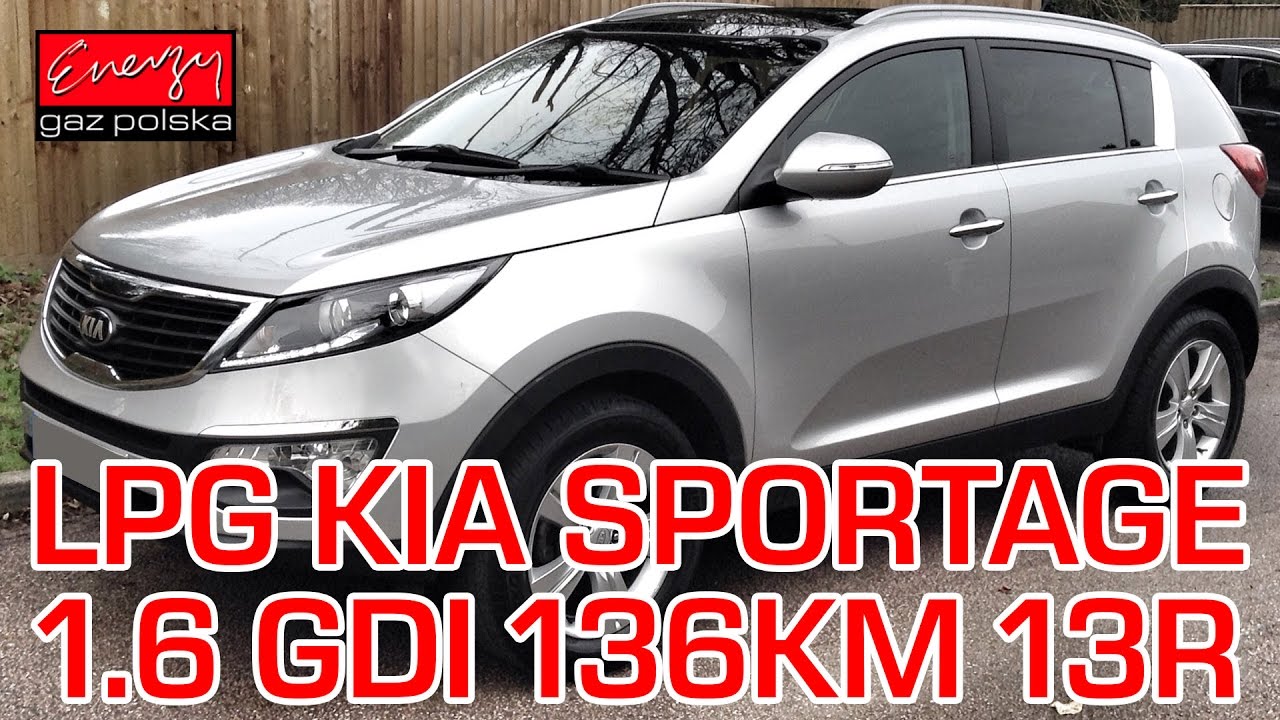 Montaz LPG KIA Sportage z 1.6 GDI 136KM 2013r w Energy Gaz