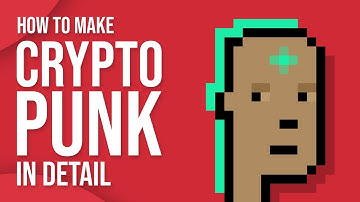 How To Make CRYPTO PUNK - Photoshop detailed tutorial (+ free .psd download)