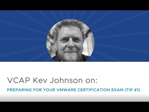 VMware Certifcation Tip # 1 from Kev Johnson