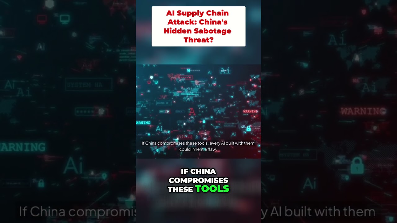AI Supply Chain Attack: China's Hidden Sabotage Threat?