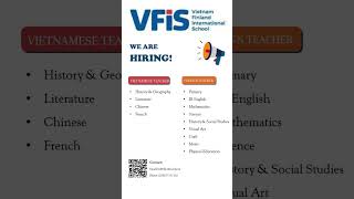 Teaching in Abroad 2025-26  #teachingjobs #teachingopportunities#vietnam #jobs #job | Abroad Jobs