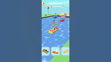 ShapeShifting Level 104 #New Hyper Casual Game #Funny Race Gameplay #shapeshifting  #shorts