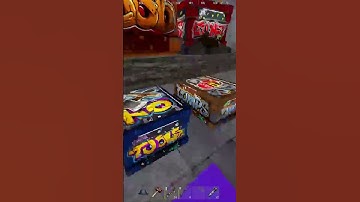 they were hiding in their airlock with loot... Rust | #shorts