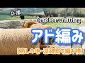 【アド編み】淡路島で編み物【Outdoor Knitting】