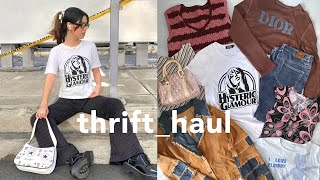 Try-On Thrift Haul Best Finds Omg Ft. Visva
