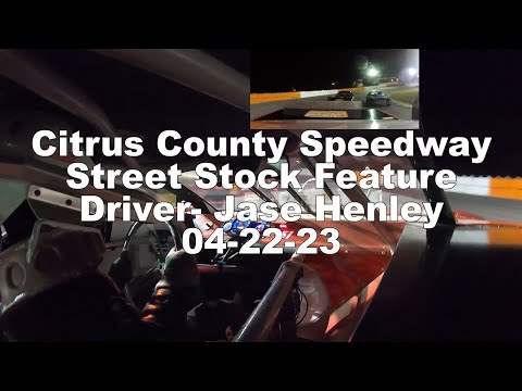 Jase Henley Citrus County Speedway Street Stock Feature 04-22-23