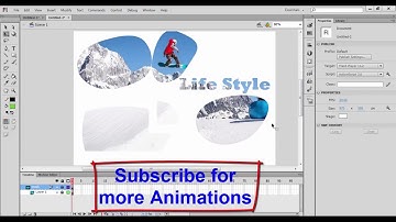 Flash Animation Tutorials - 17 - Mask
