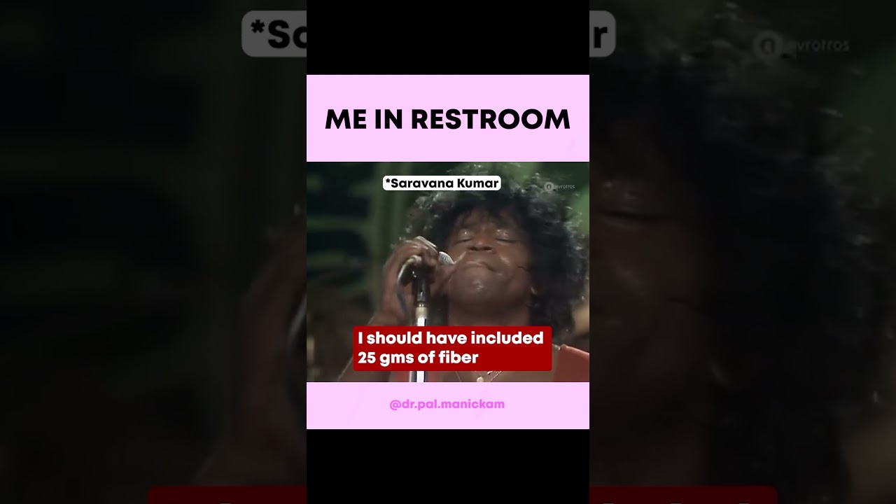 When You Don’t Include Fiber and Water In Your Diet! 🤯😱