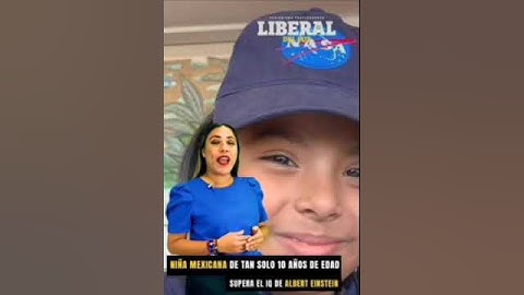 Tiene el coeficiente intelectual más alto que Einstein y es mexicana.