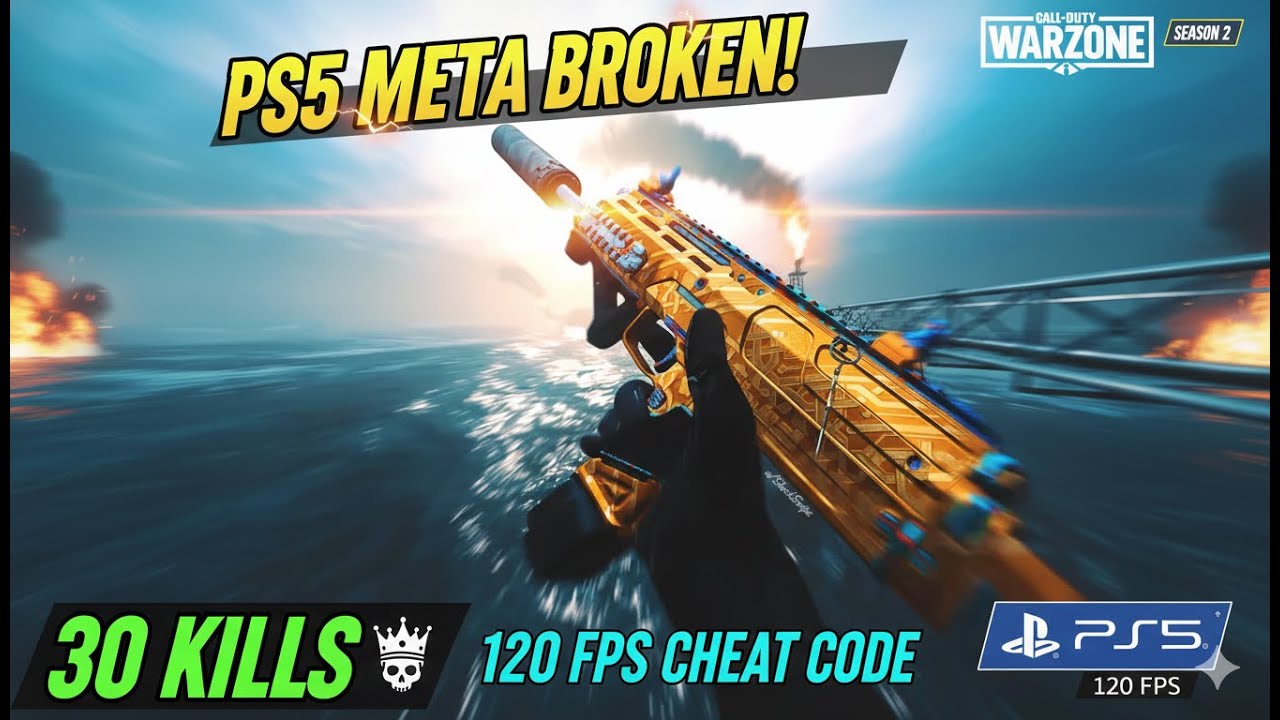 Секретное дополнение для Warzone для игроков на PS5... 🤫|| 120 кадров в секунду на PS5 — это ЧИТ-...