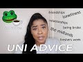 UNIVERSITY ADVICE THAT ALL FRESHERS NEED TO HEAR! | the midlands, relationships, being broke + MORE