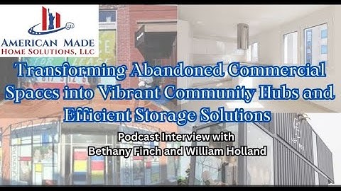 Transforming Abandoned Commercial Spaces into Vibrant Community Hubs and Efficient Storage Solutions