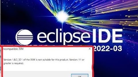 HOW TO FIX JVM VERSION INCOMPATIBILITY IN ECLIPSE | SETUP REQUIRED JDK VERSION IN ECLIPSE IDE