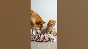 Kittens Cry for Mom and a Gentle Puppy Heartwarming Rescue #cute #puppies #kittens
