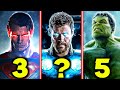 Top 10 Strongest Superheroes || Top 10 Physically Strongest Superheroes in MCU & DCEU || Ep 11