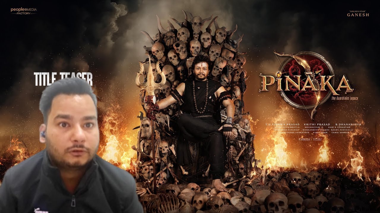 Title Teaser Reaction Pinaka | Golden Star Ganesh | Trailer Review By SG