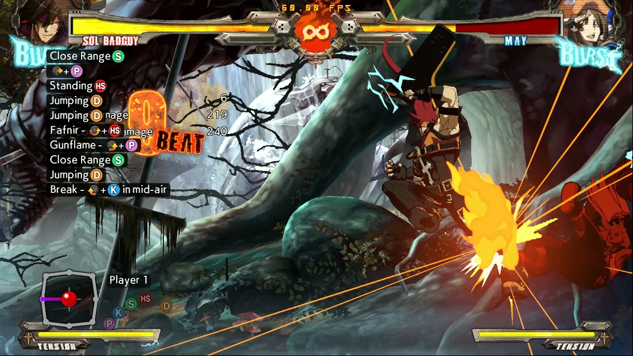 Guilty Gear Xrd Rev2 Basic corner dustloop [May] YouTube