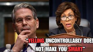 Congress ERUPTS In Laughter As Maxine Makes A Mockery Of Herself After She Tried to Trap Bessent