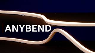 Q-CAP ANYBEND | Flexible Encapsulated LED Fixture with 9" Bend Radius | QTL #lightingdesign