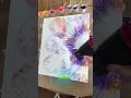 ✨ Mesmerizing Fluid Art Magic 🎨 Purple Dream Canvas Reveal#FluidArt #AcrylicPouring #ArtShorts #art