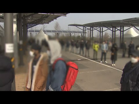 외국인 노동자 &amp;#39;의무 <strong>진단검사</strong>&amp;#39;…검사소 북적 / 연합뉴스TV (YonhapnewsTV)