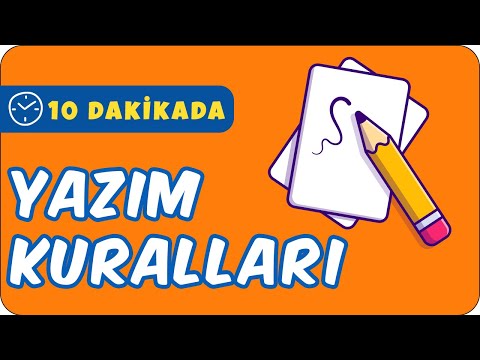 10dk da YAZIM KURALLARI