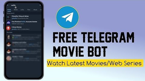 5 SUPER USEFUL TELEGRAM BOTS | MOVIE & WEB-SERIES BOT