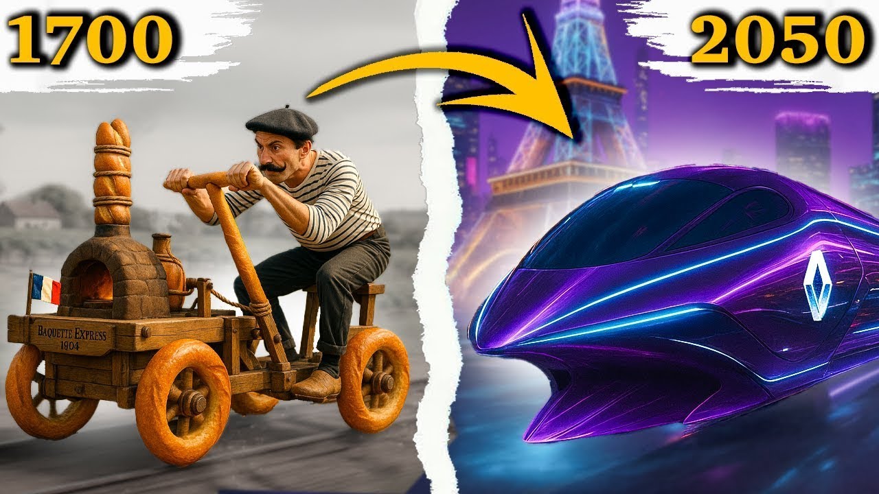 From Baguette Cart to Bullet Rail | French Train Evolution 1700–2050