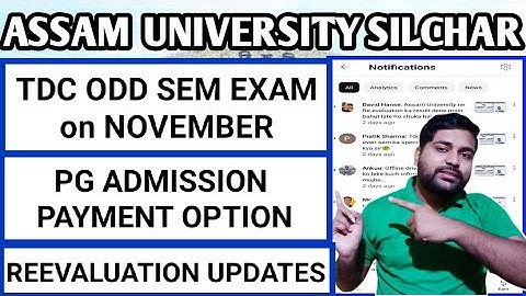 TDC Odd sem exam on November | PG payment option | Reevaluation updates | Q&A | Pranoy Roy