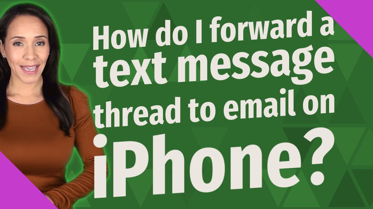 How Do I Forward A Text Message Thread To Email On IPhone YouTube How Do I Forward A Text Message Thread To Email On IPhone YouTube