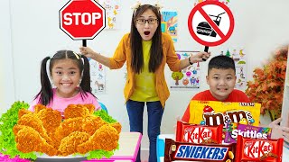 Annie and Leon Learn How To Choose Healthy Foods by Kids Play 12,782 views 5 days ago 5 minutes, 56 seconds