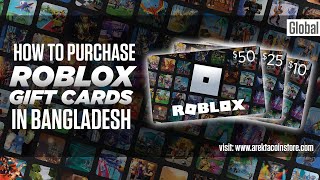 How To Buy Roblox Gift Cards In Bangladesh Arekta Coin Store Youtube - roblox gift card bangladesh