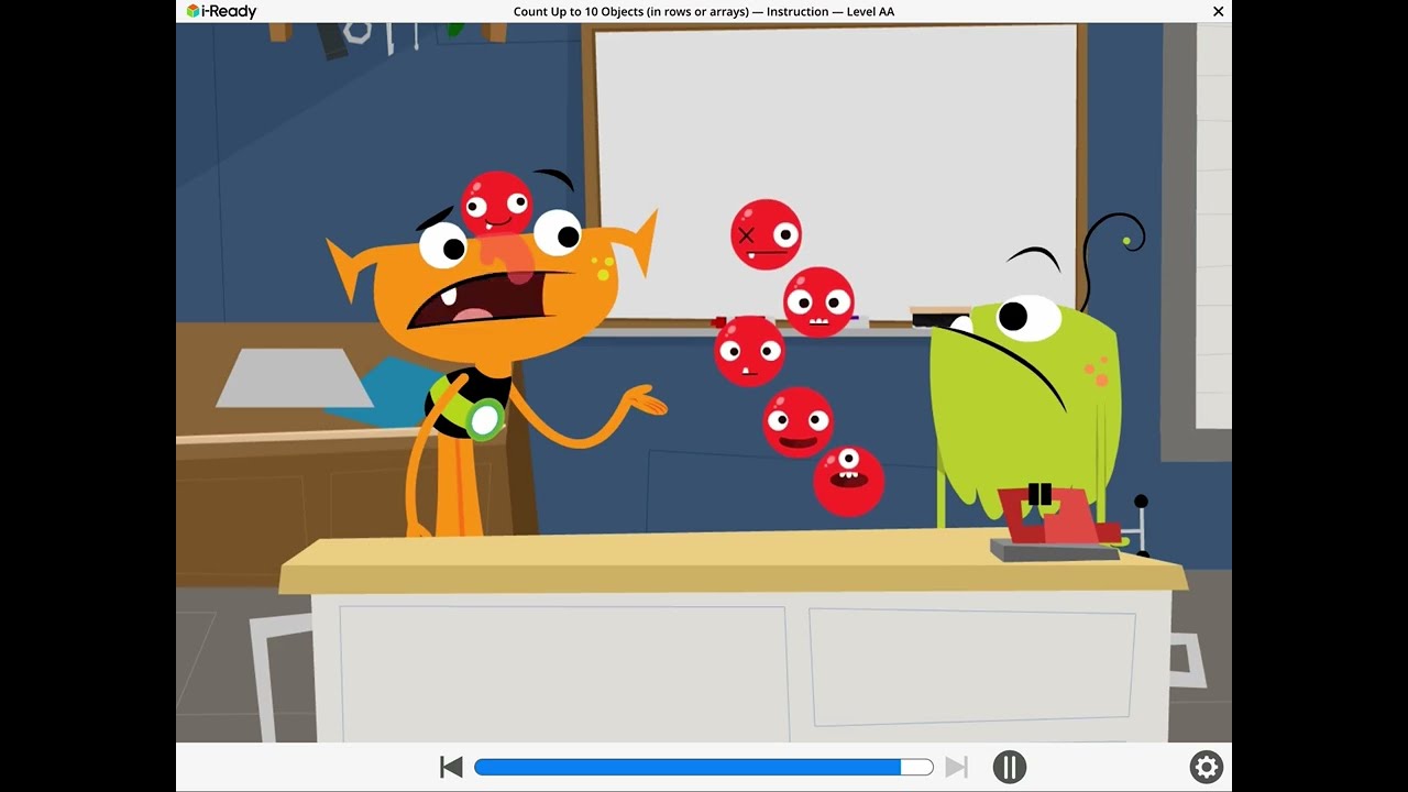 I ready season 0 episode 3￼ count up to 10 objects (in rows or arrays)￼￼￼