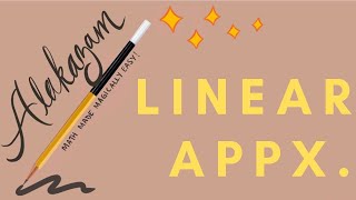 [22/35] LINEAR APPROXIMATIONS Profile