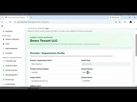 Thumbnail: How to Manage Tenant Settings