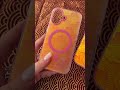 ASMR Phone Case Textures &amp; Grip Sounds🤍#iphone17 #padasnap  #asmr #phonegrip   #phonecase   #shorts