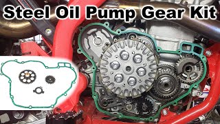 OIL PUMP GEAR UPGRADE KIT : 2020+ Beta RR/RR-S 4 Stroke Steel Oil Pump Gear Kit, Beta USA #AB-12116 screenshot 2