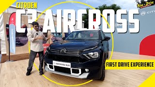 Citroen C3 Aircross | First Drive with Piyush Sharma |