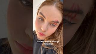 wolf scar 🐾 #halloween2023 #halloween #halloweenmakeuplook #makeup #autumn #fall