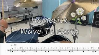 Homesick - Wave to Earth (Drum Cover/Transcription)
