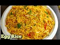 Street style masala egg pulao  quick egg pulao  egg  rice  quick egg rice recipe egg masala rice