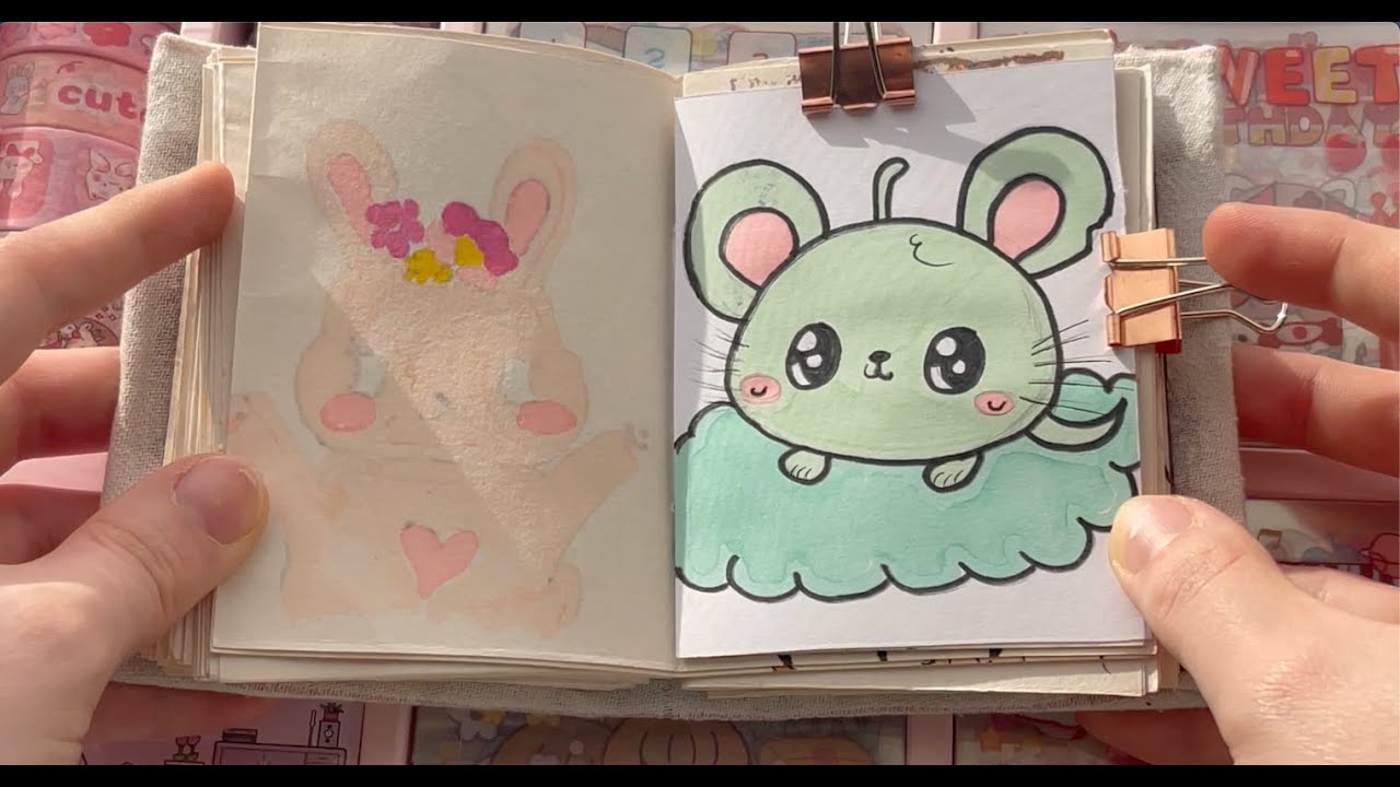 HOW TO DRAW A MOUSE 🐭 KAWAII STEP BY STEP 🎨 - YouTube