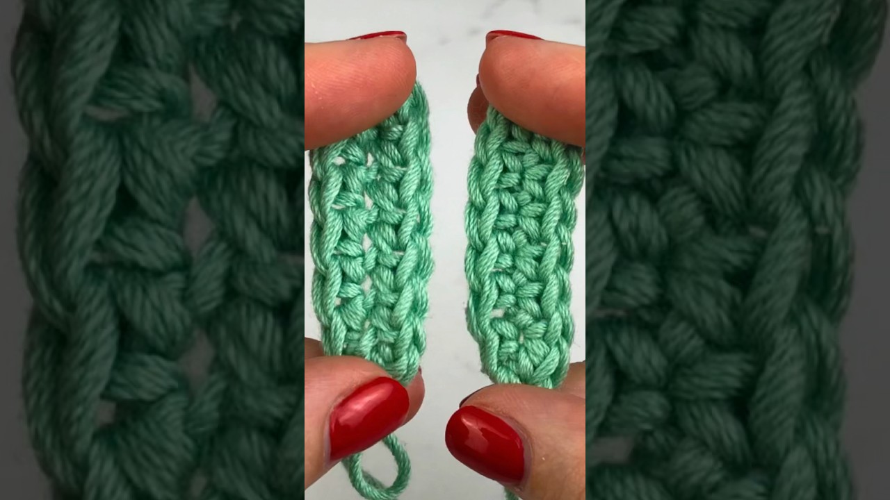 😳 Crochet Around Foundation Chain Without Gaps 
