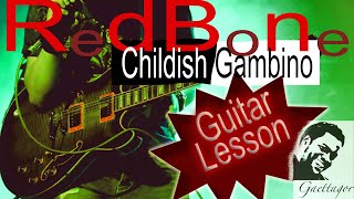 Redbone Childish Gambino Guitar Lesson chords