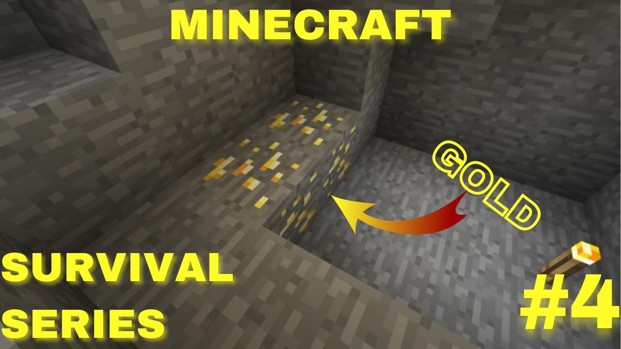 CAN I FIND THE GOLD IN THE SAME CAVE | MINECRAFT SURVIVAL SERIES ...