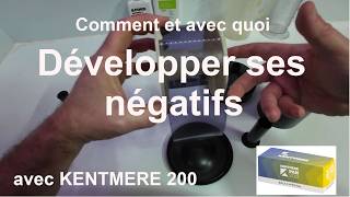 Développement d’une KENTMERE 200