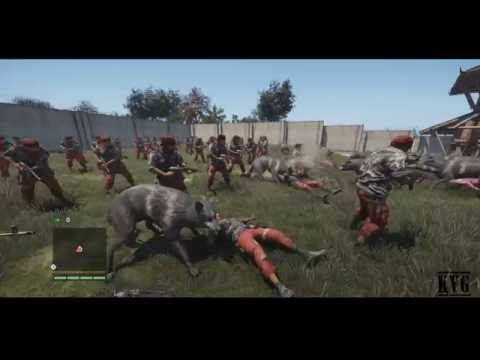 Far Cry 4 - Rare Black Wolves vs Army Assaulters | Massive Battle Gameplay (PC HD) [1080p]
