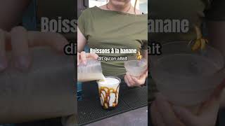 Banana Fail 🍌🍌🍌 #matcha #coffee #recipe #preparation #bubbletea