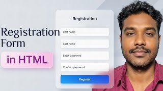 Create Simple Registration Form Using HTML